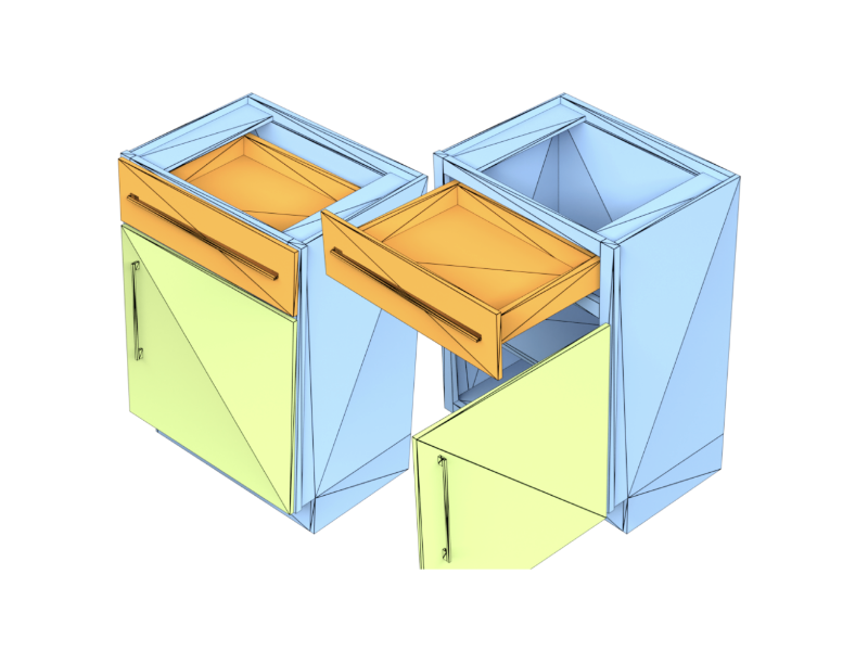 MeshArt: Generating Articulated Meshes with Structure-Guided Transformers