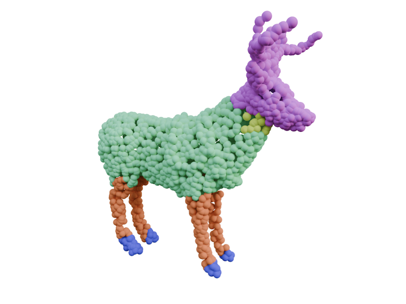 PatchAlign3D: Local Feature Alignment for Dense 3D Shape Understanding